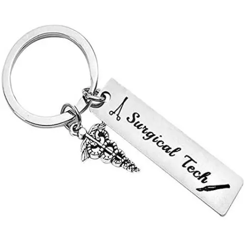 Hibetek Surgical Tech Keychain for Surgical Technologist Gift Keychain Surgery Tech Jewelry Gifts for Surgical Nurse Doctor Medical Student Graduation Gift Keychain Hibetek Surgical Tech Keychain for Surgical Technologist Gift Keychain Surgery Tech Jewelry Gifts for Surgical Nurse Doctor Medical Student Graduation Gift Keychain