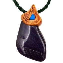 Pendant Chakra Necklace with Genuine Healing Crystal Stone, Crystals Jewelry for Women and Men, Boys, Girls, Handmade with Love, Spiritual Gifts for Positive Energy and Meditation by Smoky Quartz