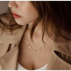 Customize Personalized Lucky Letter Combination Initial Clavicle Necklace Alphabet Charm Pendant Bridesmaid Jewelry for Women Girls