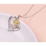 You Are My Sunshine Sunflower Gold Plated S925 Sterling Silver Pendant Necklace Earrings Ring Bracelet Anklet