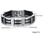 Ostan Mens stainless steel Chain Link Bracelet Ostan Mens stainless steel Chain Link Bracelet