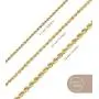 Jewelry Atelier Gold Chain Necklace Collection - 14K Solid Yellow Gold Filled Rope Chain Necklaces for Women and Men with Different Sizes (2.1mm, 2.7mm, or 3.8mm)