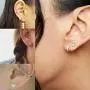 Silver Stud Earrings for Women, 3 Pairs Tiny Round Heart Triangle Cubic Zirconia Studs Hypoallergenic Earrings Set Piercing Jewelry for Men Girls, 4mm Silver Stud Earrings for Women, 3 Pairs Tiny Round Heart Triangle Cubic Zirconia Studs Hypoallergenic Earrings Set Piercing Jewelry for Men Girls, 4mm