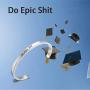 MAOFAED Do Epic Keychain Gift for Grad Graduation Gift for Him or Her