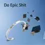MAOFAED Do Epic Keychain Gift for Grad Graduation Gift for Him or Her MAOFAED Do Epic Keychain Gift for Grad Graduation Gift for Him or Her