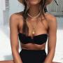 RnBLM JEWELRY 3 Pcs 14K Gold Plated Layered Necklaces for Women Dainty Multilayered Link Chain Cross Y Pendant Choker Necklaces Set