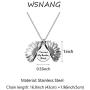 WSNANG You Are My Bestie Bitch Sunflower Locket Necklace Friendship Jewelry Gift for BFF Best Friend Sister
