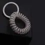 UJIMS Elastic Stretch Spiral Coil Wristband Bracelet Wrist Coil Keychain for Gym Pool Outdoor Sports ID Badge Shopping Gift for Women Girl