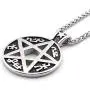 GUNGNEER Stainless Steel Seal of Solomon Pentacle Pentagram Pendant Symbol Wiccan Necklace Pagan Jewelry Amulet GUNGNEER Stainless Steel Seal of Solomon Pentacle Pentagram Pendant Symbol Wiccan Necklace Pagan Jewelry Amulet