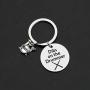 CENWA LBSBO Drummer Gift Drum Kit Gifts Dibs On The Drummer Musician Keychain Percussion Jewelry Drum Player Band Gifts