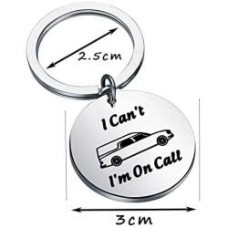 Zuo Bao Funeral Director Keychain Funeral Director Gift Funeral Rites Undertakers Keyring I Cant Im On Call Jewelry Mortician Friend Responder Gift