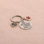FUSTMW EMT Gift EMT Keychain Emergency Medical Technician Jewelry EMT Graduation Gifts You are Braver Stronger Smarter Than You Think Paramedic Inspiration Gifts