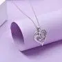 Distance Butterfly Necklace for Women 925 Sterling Silver Forever Heart Necklace Pendant Jewelry Gifts for Girls Women Birthday Christmas Distance Butterfly Necklace for Women 925 Sterling Silver Forever Heart Necklace Pendant Jewelry Gifts for Girls Women Birthday Christmas