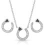 Montana Silversmiths Star Lights Horseshoe Nail Jewelry Set