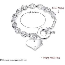 TBIY Women Jewelry personalized bracelet charms copper bracelet for girls