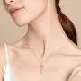 MONGAS Infinity Cross Necklace 925 Sterling Silver Cross Infinity Jewelry for Women MONGAS Infinity Cross Necklace 925 Sterling Silver Cross Infinity Jewelry for Women