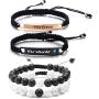 Personalized Gift Custom Engraving His Hers Couples Stainless Steel Nameplate Bar Bracelets Set for Men Women Personalized Gift Custom Engraving His Hers Couples Stainless Steel Nameplate Bar Bracelets Set for Men Women
