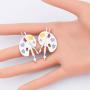 SEIRAA Artsy Paint Palette Earring for Art Teacher Painting Lovers Paint Brush Artist Jewelry