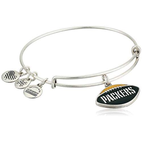 Alex and Ani Color Infusion Green Bay Packers Football II Bangle