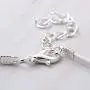 Jovono White Boho Necklace Sun Pendant Jewelry Chain for Women and Girls (Silver)