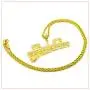 Nsitbbuery Hip Hop Night Club DJ Iced Out Letter Plug Pendant Stainless Steel Chain Necklace Nsitbbuery Hip Hop Night Club DJ Iced Out Letter Plug Pendant Stainless Steel Chain Necklace