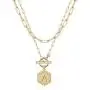 Layered Gold Initial Necklaces for Women, 14K Gold Plated Paperclip Link Chain Necklace Hexagon Letter Pendant Toggle Clasp Layering Necklaces for Women Gold Layered Initial Choker Necklaces for Women Layered Gold Initial Necklaces for Women, 14K Gold Plated Paperclip Link Chain Necklace Hexagon Letter Pendant Toggle Clasp Layering Necklaces for Women Gold Layered Initial Choker Necklaces for Women