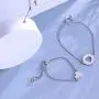 G-Ahora Mother Daughter Bracelet Set of 1 2 3 Matching Heart Jewelry Gift for Mom Daughter