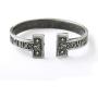 HAQUIL Viking Jewelry Metal Alloy Runes Cuff Bracelet for Men and Women
