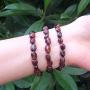 Adabele 1pc Natural 7 inch 7.5 inch Gemstone Bracelet Stretchy Chakra Gems Stones 5-8mm Free Form Beads Healing Crystals Engergy Quartz Jewelry Women Girls Birthday Gift