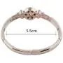 Mini 12mm Snap Jewelry Rose Gold Rhinestone Stretch Bracelets fits Petite Ginger Charms My Prime Gifts