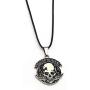 Outer Heaven XOF Fox Hound Diamond Dogs Necklace For Metal Gear Solid Fans Rope Chain Jewelry Gift