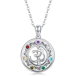 PRAYMOS 925 Sterling Silver Necklace Protective Healing Necklace Pendant Jewelry Unique Gifts for Her…