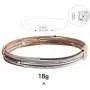 TASBERN Womens Leather Bracelet Crystal Metal Tube Wrap Bracelets Cuff Bangle with Magnetic Clasp for Girls TASBERN Womens Leather Bracelet Crystal Metal Tube Wrap Bracelets Cuff Bangle with Magnetic Clasp for Girls