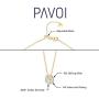 PAVOI 14K Gold Plated Post Faux Diamond Round Solitaire Pendant Halo Necklace | Gold Necklace for Women | Slider Adjustable