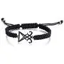 Handmade Braided Rope Satanic Symbol Sigil of Lucifer Charm Bracelets Seal of Satan Jewelry Handmade Braided Rope Satanic Symbol Sigil of Lucifer Charm Bracelets Seal of Satan Jewelry