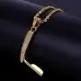 JAJAFOOK 14K Gold Plated Iced Out Barber Scissors Shear Razor Blade Pendant Necklace, 24'' Rope Chain JAJAFOOK 14K Gold Plated Iced Out Barber Scissors Shear Razor Blade Pendant Necklace, 24'' Rope Chain