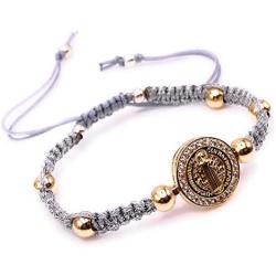 Art & Designs by AA Handwoven Saint Benedict Bracelet Adjustable Protection Jewelry