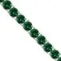 Sterling Silver Genuine, Created or Simulated Gemstone 6mm Round-cut Classic Tennis Bracelet Sterling Silver Genuine, Created or Simulated Gemstone 6mm Round-cut Classic Tennis Bracelet
