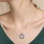 TOUPOP,Mothers Day Gifts from Daughters Sterling Silver Tree of Life Necklace with Blue Circle Crystal Jewelry Gifts for Mom Women Birthday TOUPOP,Mothers Day Gifts from Daughters Sterling Silver Tree of Life Necklace with Blue Circle Crystal Jewelry Gifts for Mom Women Birthday