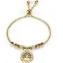 Jude Jewelers Stainless Steel Tree of Life Charm Ajustable Size Strand Bracelet Jude Jewelers Stainless Steel Tree of Life Charm Ajustable Size Strand Bracelet