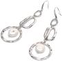 Silver Earrings for Women Summer Fashion Polished Good Luck Vintage Dangle Earrings Jewelry for Women