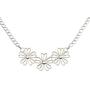 Happy Kisses Flower Girl Necklace - Your Love and Flowers Make Our Wedding Complete. Thank You - Message Card