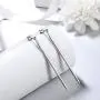 Aurora Tears Small Necklace Women 925 Sterling Silver Little Pendant/Earrings Dainty Jewelry