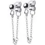 Chic Short Chain Drop Dangle Earrings for Women Girls 925 Sterling Silver Small Ball Bead Personalized Post Studs Piercing Ear Men Boys Hypoallergenic Fashion Jewelry Minimalist Chic Short Chain Drop Dangle Earrings for Women Girls 925 Sterling Silver Small Ball Bead Personalized Post Studs Piercing Ear Men Boys Hypoallergenic Fashion Jewelry Minimalist