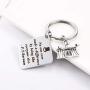 Hazado The Greatest Showman Keychain P. T. Barnum Quote, No One Ever Made A Difference by Being Like Everyone Else Key Chain, Gift for Daughter