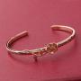 Best Friend Bracelet Sister Gift Always My Sister Forever My Friend Cuff Bracelet with Rose Flower Gift for Sisters Friendship Jewelry