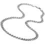 URBAN JEWELRY Classic Mens Necklace 316L Stainless Steel Silver Chain Color 18'',21'',23'' (6mm)