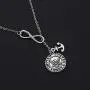 BEKECH Infinity and Military Charm Anchor Charm Lariat Y Necklace Military Jewelry for Marine Mom/Grandma/Aunt/Wife/Girlfriend BEKECH Infinity and Military Charm Anchor Charm Lariat Y Necklace Military Jewelry for Marine Mom/Grandma/Aunt/Wife/Girlfriend