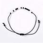 Zling I Love You Morse Code Bracelet Couples Matching Bracelets for Him and Her Boyfriend and Girlfriend Mother and Daughter Set of 2 Bracelets