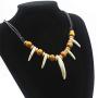 Scddboy Jungle Necklace Caveman or Prehistoric Necklace for Indian Tribe Prayer